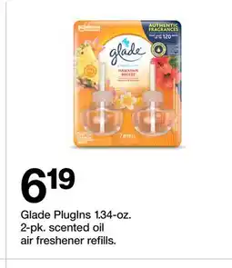 Target Glade PlugIns 1.34-oz. 2-pk. scented oil air freshener refills offer