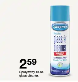 Target Sprayaway 19-oz. glass cleaner offer