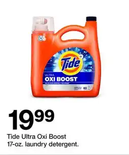 Target Tide Ultra Oxi Boost 17-oz. laundry detergent offer