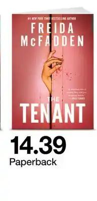 Target THE TENANT - Paperback offer