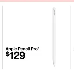 Target Apple Pencil Pro offer
