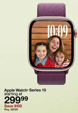 Target Apple Watch Series 10 offer