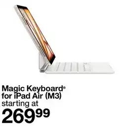 Target Magic Keyboard for iPad Air (M3) offer