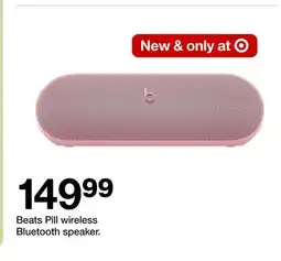 Target Pill wireless Bluetooth speaker offer