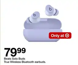 Target Beats Solo Buds True Wireless Bluetooth Earbuds offer