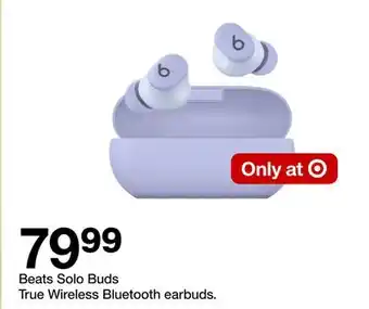 Target Beats Solo Buds True Wireless Bluetooth Earbuds offer