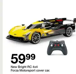 Target New Bright RC 4x4 Forza Motorsport cover car offer