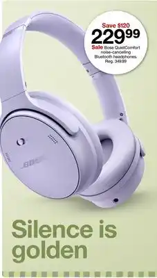 Target Bose QuietComfort noise-cancelling Bluetooth headphones offer
