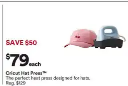 Michaels Cricut Hat press The perfect heat press designed for hats offer