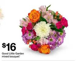 Target Good Little Garden mixed bouquet offer