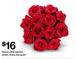 Target Good Little Garden dozen roses bouquet offer