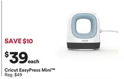 Michaels Cricut Easypress Mini offer