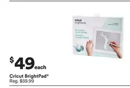 Michaels Cricut Brightpad offer
