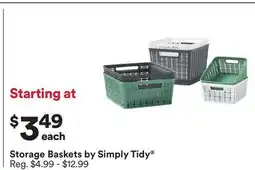 Michaels Storage Baskets by Simply Tidy offer