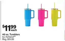 Michaels 40 oz. Tumblers by Ashland offer