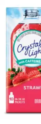 Target Crystal Light drink & mixes water enhancers offer