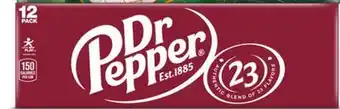 Target Dr Pepper & more 12-pk. soda offer