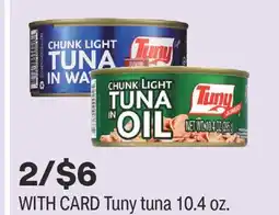 CVS Tuny tuna 10.4 oz offer