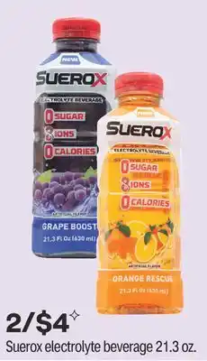 CVS Suerox electrolyte beverage 21.3 oz offer