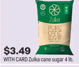 CVS Zulka cane sugar 4 lb offer
