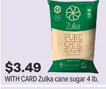 CVS Zulka cane sugar 4 lb offer