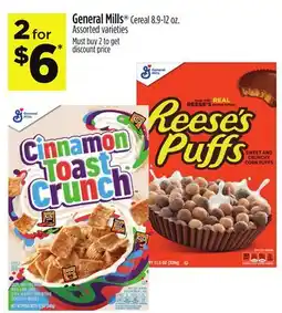 Dollar General General Mills Cereal offer