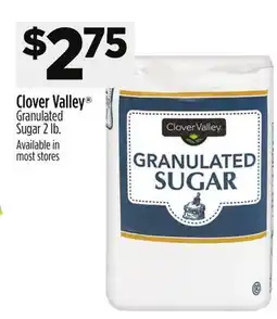 Dollar General Clover Valley Granulated Sugar offer