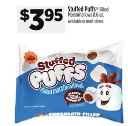 Dollar General Stuffed Puffs Filled Marshmallows offer