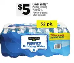 Dollar General Clover Valley Purified Drinking Water offer