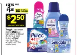Dollar General Snuggle or Purex offer