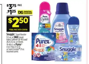 Dollar General Snuggle or Purex offer
