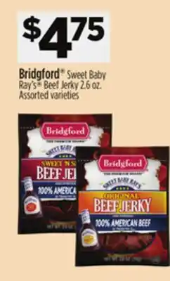 Dollar General Bridgford Sweet Baby Ray's Beef Jerky offer