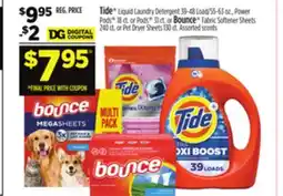 Dollar General Tide or Bounce offer