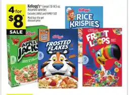 Dollar General Kellogg's Cereal offer