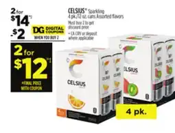 Dollar General CELSIUS Sparkling offer