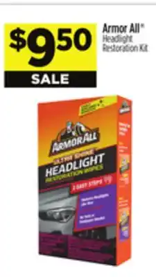 Dollar General Armor All Headlight Restoration Kit offer