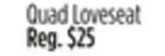 Dollar General Quad Loveseat offer