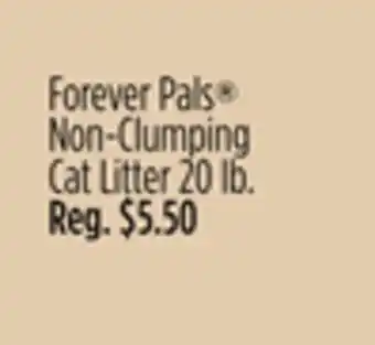 Dollar General Forever Pals Non-Clumping Cat Litter offer