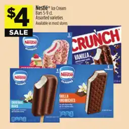 Dollar General Nestle Ice Cream Bars offer