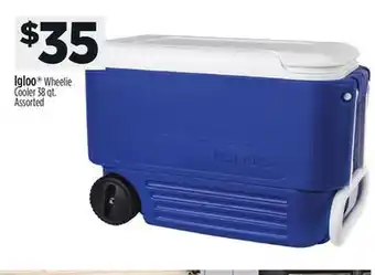 Dollar General Igloo Wheelie Cooler offer