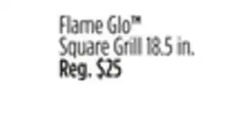 Dollar General Flame Glo Square Grill offer