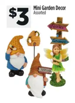 Dollar General Mini Garden Decor offer