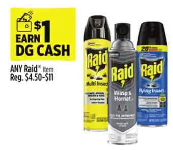 Dollar General ANY Raid Item offer