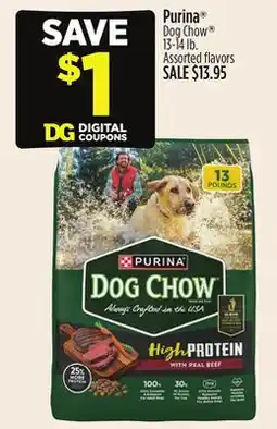Dollar General Purina Dog Chow offer