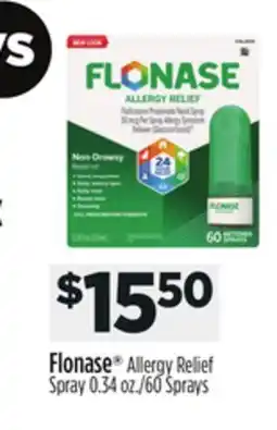 Dollar General Flonase Allergy Relief Spray offer