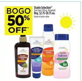 Dollar General Studio Selection TM Sun Care offer