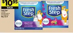 Dollar General Fresh Step Cat Litter Assorted scents or Unscented 14 lb offer