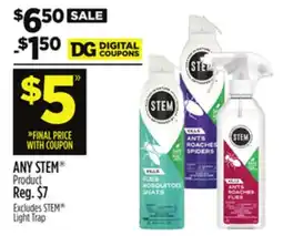 Dollar General ANY STEM Product offer