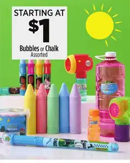 Dollar General Bubbles or Chalk offer