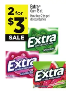 Dollar General Extra Gum offer